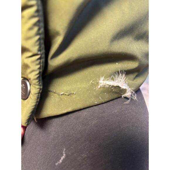 Lauren Ralph Lauren Oversize-Collar Quilted Down Coat Size Small - Picture 7 of 11